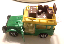 RAID PARIS DAKAR TOYOTA BJ45 Land Cruiser Majorette 1/36 RARE légende 4x4 intact