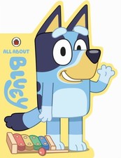 Bluey : Tout Sur Bluey : Un Livre En Forme De Bluey Livres En Bois