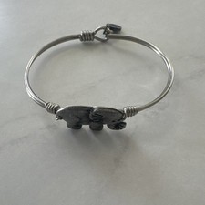 L+D Silver Tone Elephant