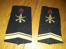 Paire Galon grade sergent Sgt