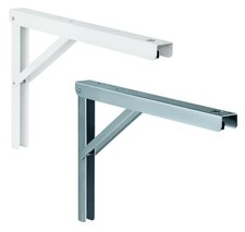 Häfele Console Rabattable Réglable Support Pliable Acier Lourd D'Angle 120kg