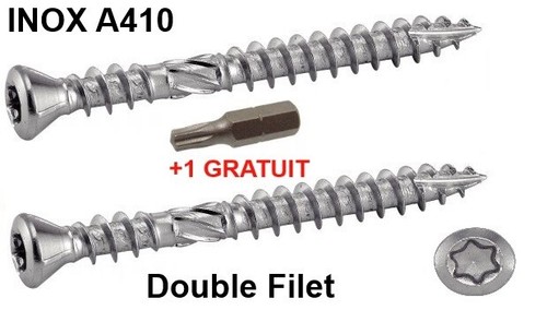 100x vis 5x80mm inox a410 - vis,
