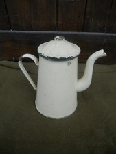 Cafetière emaillée ancien - cafetière,