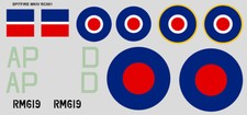 SET STICKERS RAF SUPERMARINE