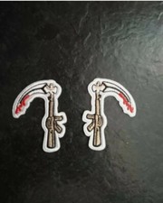 Sons of anarchy patch reaper crew Jax Teller SAMCRO SOA AK47 L&R 