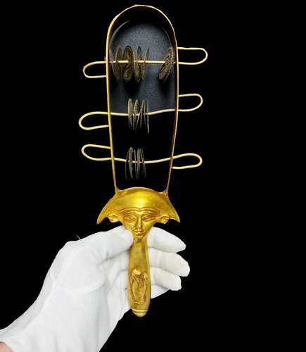 Unique sistrum cuivre - sistrum, en