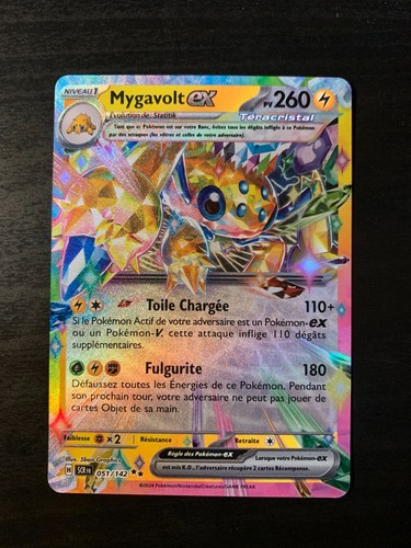 Carte pokémon mygavolt - pokémon, ex
