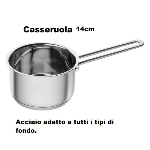 Casserole acier inoxydable - acier,