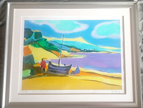 Lithographie marcel mouly - marcel,