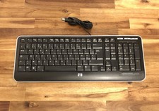 Clavier HP KU-0841 - Clavier filaire AZERTY USB - Noir - Excellent État