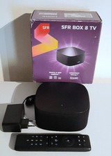 enceinte SFR Box 8 TV decodeur + telecommande