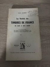 livre: les variétés des timbres de france de 1849 a nos jours