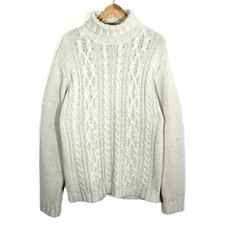 Pull Col Roulé Grosse Maille