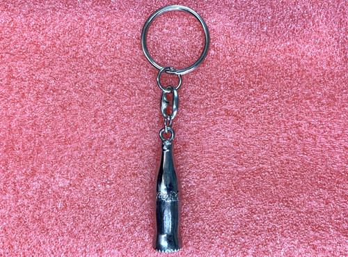Porte clé metal bouteille - porte,