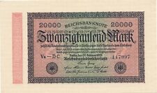 Billet de banque Allemand 1923