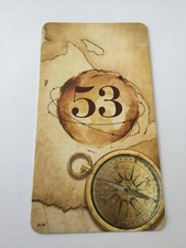 CARTE 24/60 TOUR DU MONDE EN 80M PIECE JEU DE SOCIETE UNLOCK MYTHIC ADVENTURES