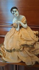 demi figurine Ancienne En Porcelaine Art Deco