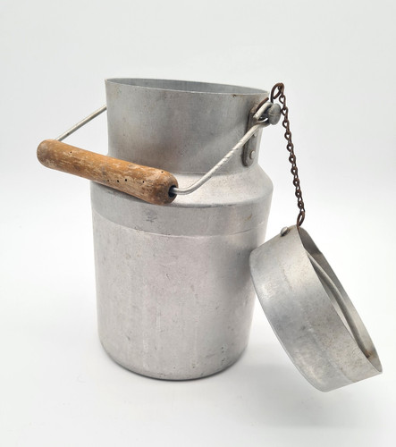 Ancien pot lait vintage en - pot,