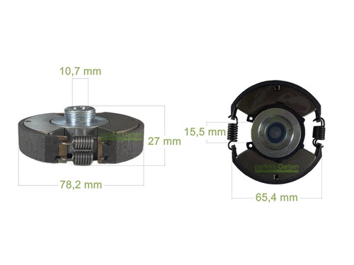 Embrayage pour pilon plaque
