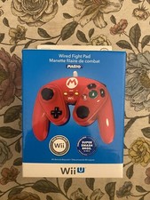 CONTROLLER MANETTE MARIO SUPER SMASH BROS WIRED FIGHT PAD WII U WIIU