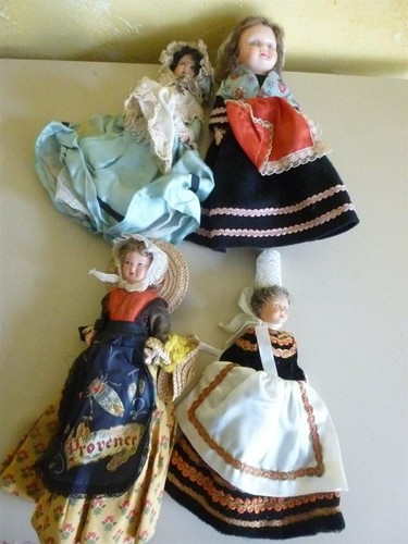 Lot poupees anciennes - 4,