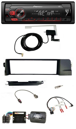 Pioneer 1din usb - 1din, mp3