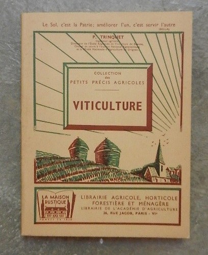 Viticulture trinquet - viticulture.,