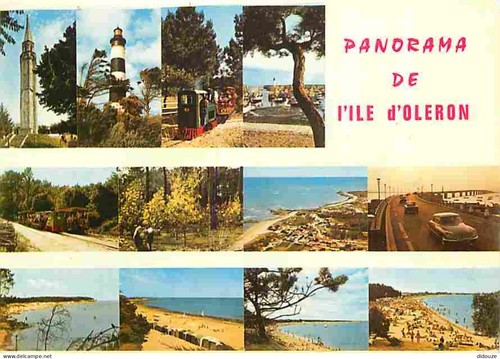 Carte postale ile - carte,