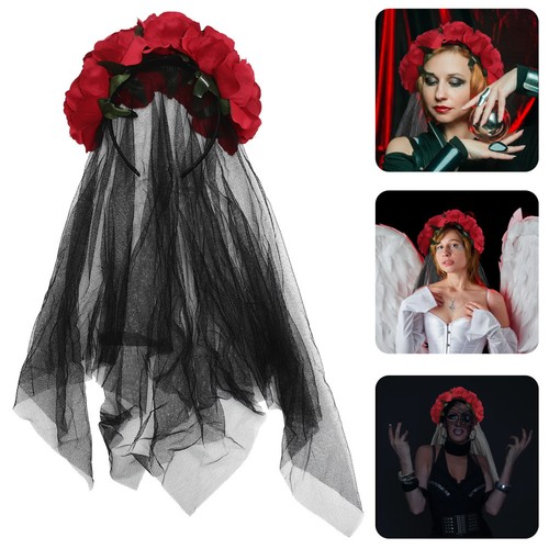 Voile floral rose décorations - voile,