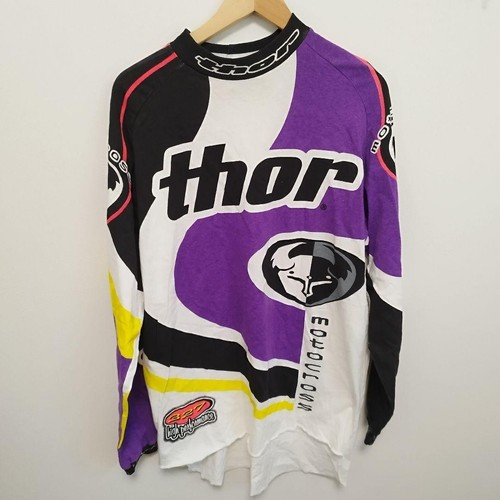 Maillot course vintage thor - de,