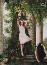 Publicité papier Parfum. Perfume ad. Yves ROCHER Néonatura 2004