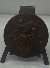 Superbe Médaille En Bronze