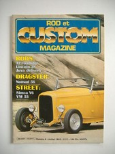 ROD et CUSTOM MAGAZINE n° 6 juillet 1982