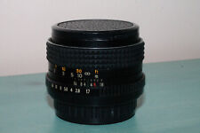 Rony 55 mm 1,7 Pentax K +  bouchons