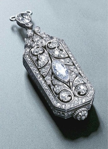Pendentif fiançailles art - de,