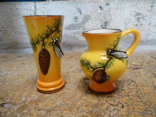 Jolis vases vintage - 2, avec