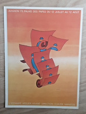 Affiche folon reproduction - de,