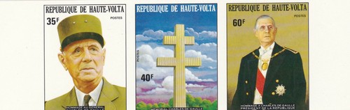 Haute volta 1974 gaulle 3 - haute, gaulle-3