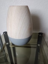 vase céramique Design déco Grain de Bois et Gris 
