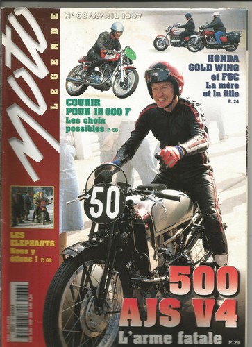 Moto légende ajs 500 - moto, n°68