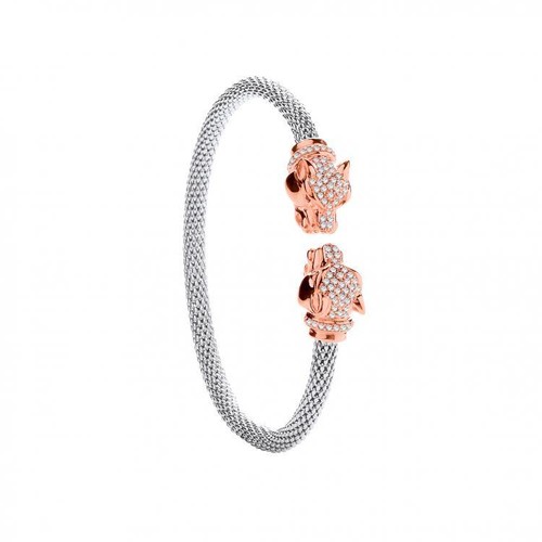 Argent popcorn bracelet torque - popcorn,