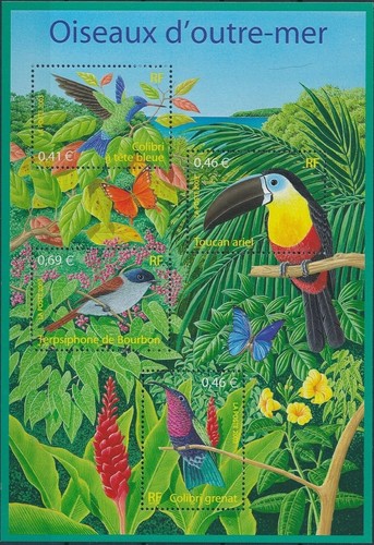 France bloc mnh - bloc, faune