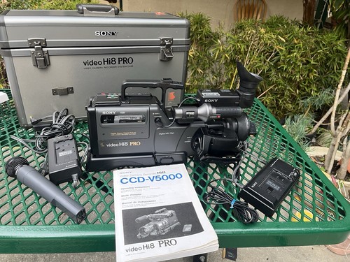 Sony ccd v5000 - sony, hi8