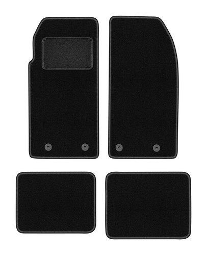 Tapis sol velours noir - tapis, en