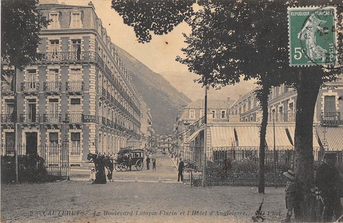 Cpa cauterets boulevard - cpa, 65