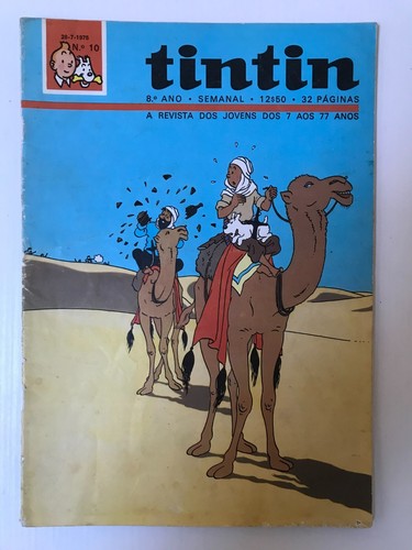 Revue tintin portugal 1975 - revue,