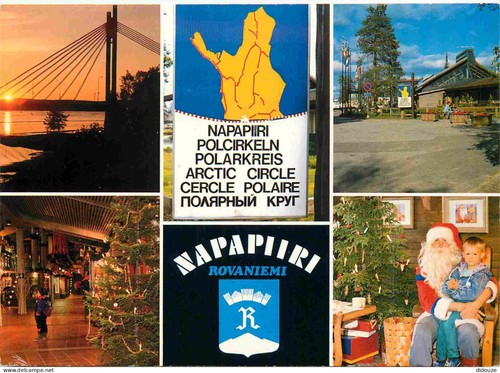 Carte postale finlande - carte,
