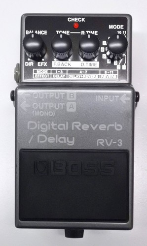 Boss digital reverb - boss,