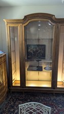 French armoire vitrine - french,
