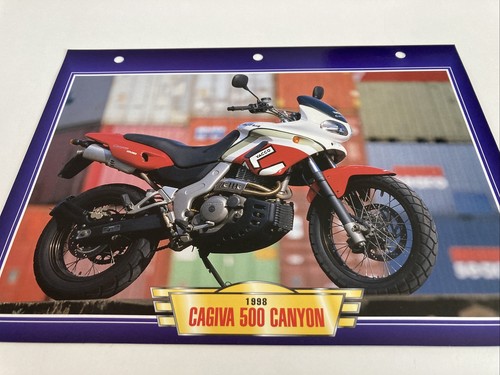 Cagiva 500 canyon 1998 fiche - canyon,